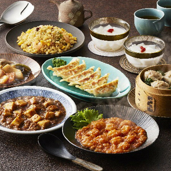 お歳暮 2025 東京 赤坂四川飯店 監修本格中華7種セット 惣菜 中華惣菜 点心 セット 詰め合わせ 冬 冬ギフト 歳暮 ギフト 贈り物 寒中見舞い