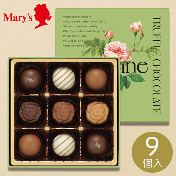 バレンタイン チョコ 2026 ギフト メリーチョコレート ローズトリュフアソート RRT-12 チョコレート スイーツ 詰め合わせ お菓子 おしゃれ かわいい ブランド 個包装 小分け 義理チョコ 友チョコ 職場 会社 配り用 ばらまき 大量 まとめ買い 贈り物 お礼 袋 袋付き
