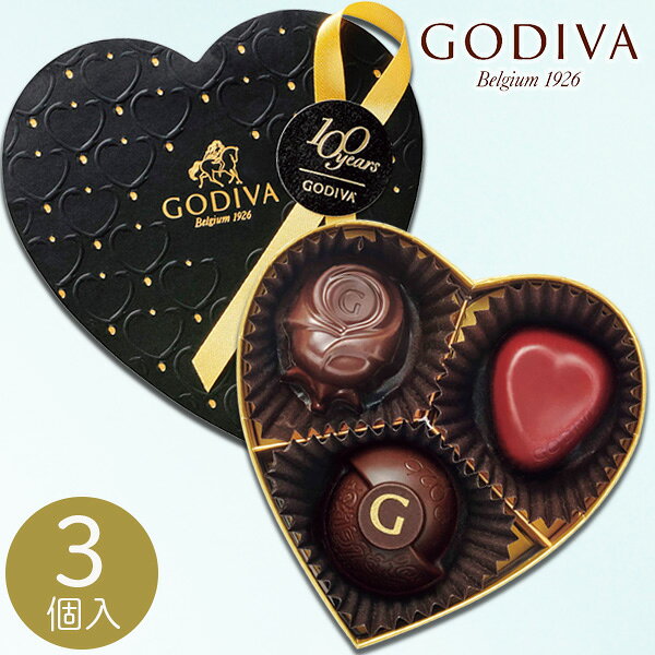 ホワイトデー 2026 ゴディバ チョコレートローズ 限定セレクション 3粒 GODIVA お返し チョコ スイーツセット ブランド 人気 一口チョコ 女性向け おしゃれギフト プチギフト 焼き菓子 詰め合わせ 限定スイーツ 春ギフト 感謝ギフト ギフトボックス