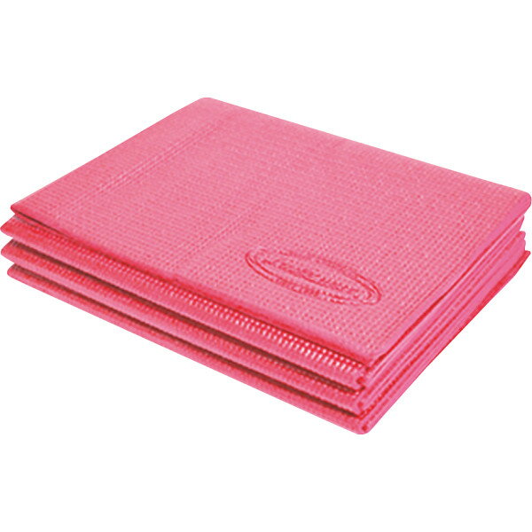 Lucky West ラッキーウエスト 折りたたみヨガマット ピンク エクササイズマット ホットヨガマット 初心者 上級者 ヨガ ストレッチ ストレッチマット ...