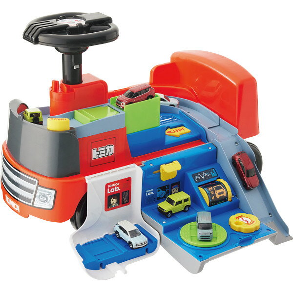 おもちゃ 1才から乗れる！トミカ変形ドライブピット 02107 アイデス 室内 乗用玩具 足蹴り 車 トミカ収納可能 ST基準合格 おもちゃ 1歳 男の子 玩具 室内遊び ギフト プレゼント 誕生日 バースデー お祝い 贈り物 ブラックフライデー 帰省 手土産 2