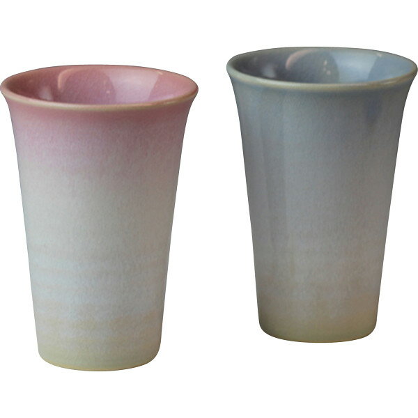 食器 ギフト 萩焼 つぼみ ペアフリーカップ 14400-1 出産祝い 内祝い お返し 記念品 誕生 ...