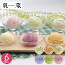 「乳蔵」北海道アイスクリーム 6個 アイス 冷菓 ひんやり 冷たい バニラ ハスカップ ストロベリー クリームチーズ 退職 お菓子 内祝い お返し 出産 結婚 ...