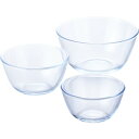 マジクック 耐熱ボウル3点セット 小 調理器具 製菓器具 調理器具 ボウル