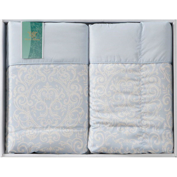 モンブラン 洗える羽毛肌掛ふとん2枚セット 5423101 寝具 掛け布団 出産祝い 内祝い お返し 記念品 誕生日 退職祝い