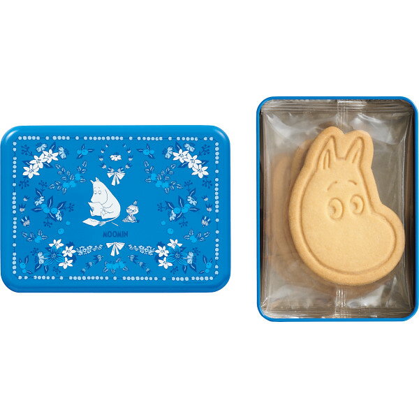 ムーミン ダイカットクッキー缶 5枚 MMDCC MOOMIN クッキー 焼き菓子 セット 詰め合わせ キャラクター お菓子 可愛い スイーツ 菓子折り おやつ ギフト プレゼント お祝い 贈り物 内祝い お返し お礼 挨拶 手土産 バレンタイン 2026 ホワイトデー お返し