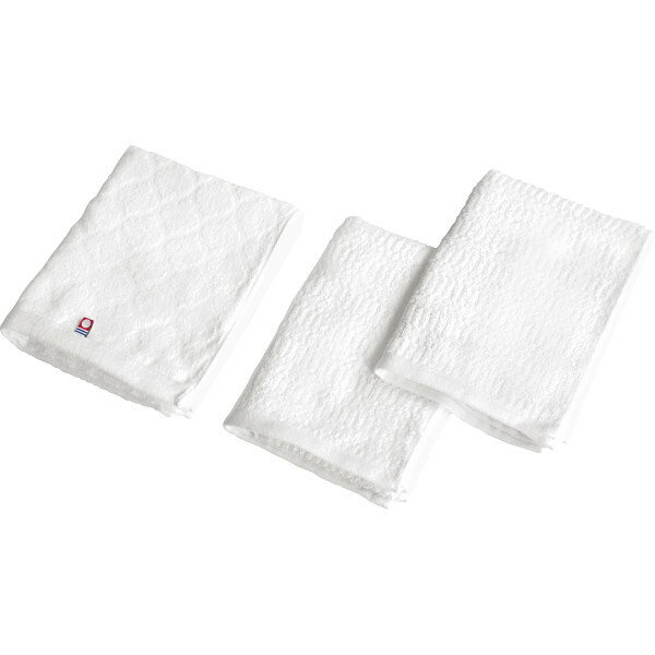 今治＆泉州 白の贅沢 フェイス・スリムフェイスタオルセット WIS830 お返し 内祝い 出産 結婚 挨拶 手土産 退職 祝い プレゼント 引越し 新築 御挨拶 粗品 快気祝い お見舞い返し 全快祝い 御礼 お礼