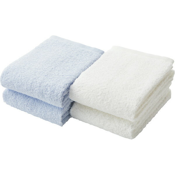 泉州こだわりタオル 本晒し フェイスタオル4枚セット KP1ーSKH30 お返し 内祝い 出産 結婚 挨拶 手土産 退職 祝い プレゼント 引越し 新築 御挨拶 粗品 快気祝い お見舞い返し 全快祝い 御礼 お礼