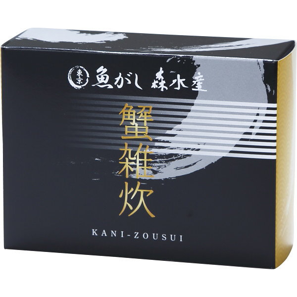 Rakuten - 東京 魚がし 森水産のかに雑炊 7食 TM-KN7 お返し 内祝い 出産 結婚 挨拶 手土産 退職 祝い プレゼント 引越し 新築 御挨拶 粗品 快気祝い お見舞い返し 全快祝い 御礼 お礼