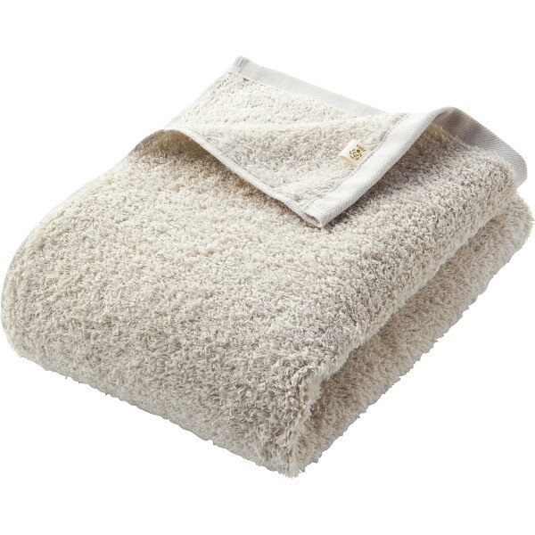 グランフランセヌーベル オーガニックコットン ロングパイル バスタオル アイボリー KP1-GG0505IV お返し 内祝い 出産 結婚 挨拶 手土産 退職 祝い プレゼント 引越し 新築 御挨拶 粗品 快気祝い お見舞い返し 全快祝い 御礼 お礼