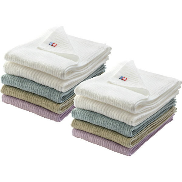 今治薄麗 フェイスタオル10枚セット IPG81000F お返し 内祝い 出産 結婚 挨拶 手土産 退職 祝い プレゼント 引越し 新築 御挨拶 粗品 快気祝い お見舞い返し 全快祝い 御礼 お礼