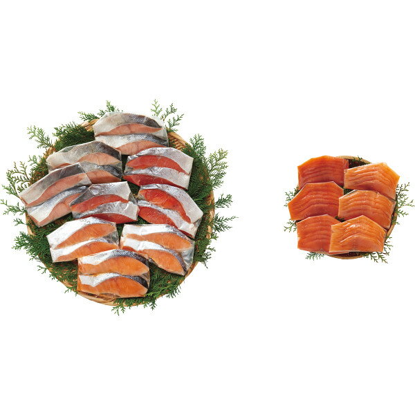 Japanese, Daily Dishes - 鮭三昧セット お返し 内祝い 出産 結婚 挨拶 手土産 退職 祝い プレゼント 引越し 新築 御挨拶 粗品 快気祝い お見舞い返し 全快祝い 御礼 お礼