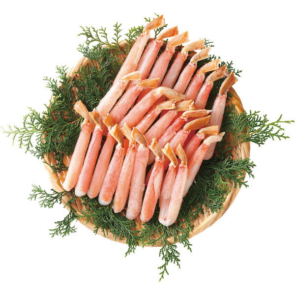 生ずわいがに脚ポーション 400g お返し 内祝い 出産 結婚 挨拶 手土産 退職 祝い プレゼント 引越し 新築 御挨拶 粗品 快気祝い お見舞い返し 全快祝い 御礼 お礼