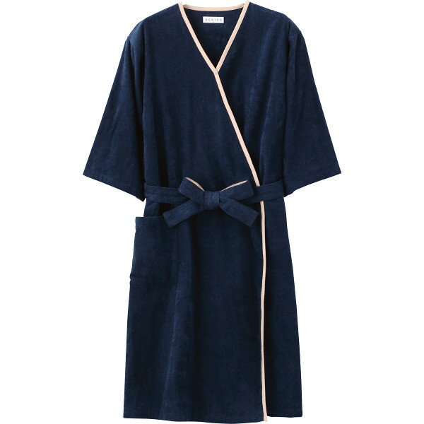 UCHINO エアリータッチレディスローブ M ダークブルー RC15824_DBM お返し 内祝い 出産 結婚 挨拶 手土産 退職 祝い プレゼント 引越し 新築 御挨拶 粗品 快気祝い お見舞い返し 全快祝い 御礼 お礼 母の日 定年 異動 卒業 お祝い