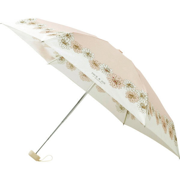 For Women - ポール＆ジョー クリザンテーム5段折りたたみ雨傘 ピーチ