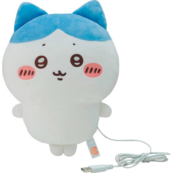 あったかぬいぐるみ USB ヒーター付き ちいかわ ハチワレ 約30秒でぽかぽか 冬 冷房対策