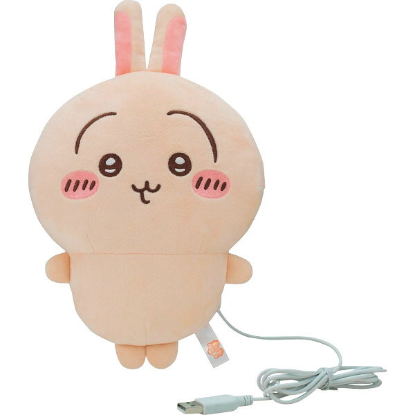 あったかぬいぐるみ USB ヒーター付き ちいかわ うさぎ 約30秒でぽかぽか 冬 冷房対策