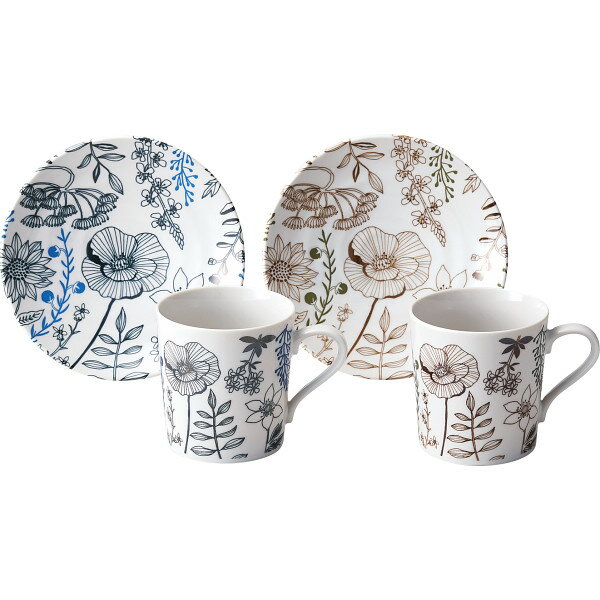 フラワーパターン ペアブレイク 113521 お返し 内祝い 出産 結婚 挨拶 手土産 退職 祝い プレゼント 引越し 新築 御挨拶 粗品 快気祝い お見舞い返し 全快祝い 御礼 お礼