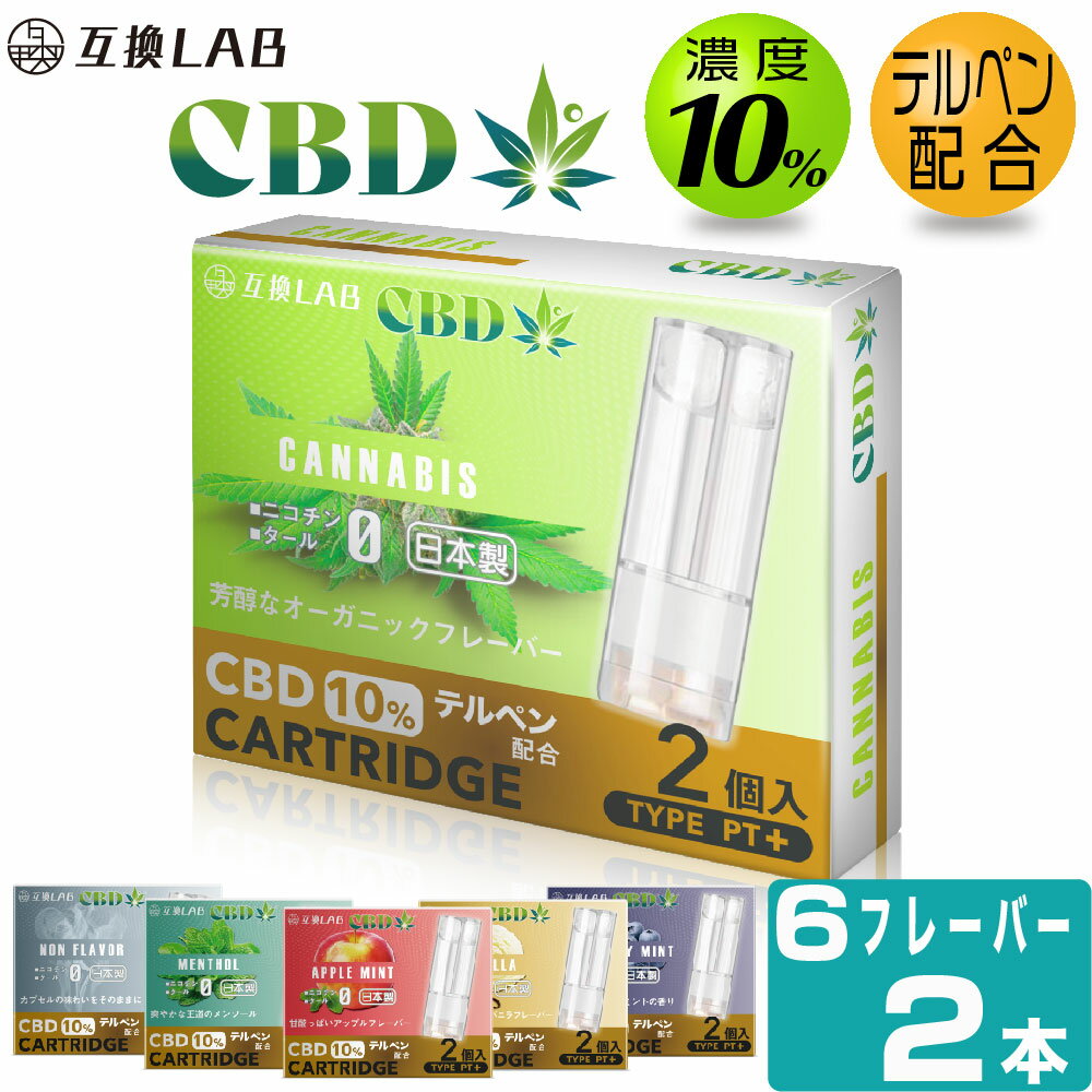 互換LAB CBD プルームテックプラスウィズ用 互換カートリッジ プルームテックプラス用 リキッド ニコチンゼロ たばこカプセル with2用 Ploom TECH 用 Ploom TECH ウィズ2用 CBD リキッド メンソール ミント 無味 無臭 使い捨て リキッド 電子タバコ VAPE ベイプ