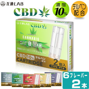 互換LAB CBD プルームテックプラスウィズ用 互換カートリッジ プルームテックプラス用 リキッド ニコチンゼロ たばこカプセル with2用 Ploom TECH+用 Ploom TECH+ ウィズ2用 CBD リキッド メンソール ミント 無味 無臭 使い捨て リキッド 電子タバコ VAPE ベイプ