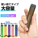 電子タバコ 使い捨て 12500回吸引 タール ニコチン0 電子タバコ リキッド スターターキット シーシャ 持ち運び 水蒸気 持ち運びシーシャ メンソール ベ...