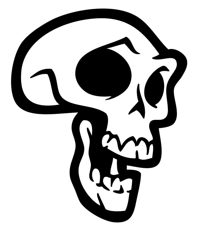 スカル06 ステッカー 車 かっこいい おしゃれ バイク ヘルメット タンク シール　タトゥー...