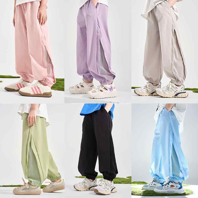 子供服 防蚊パンツ 女の子 接触冷感 速乾パンツ 春秋 長ズボン ベビー服 工装パンツ スポーツパンツ