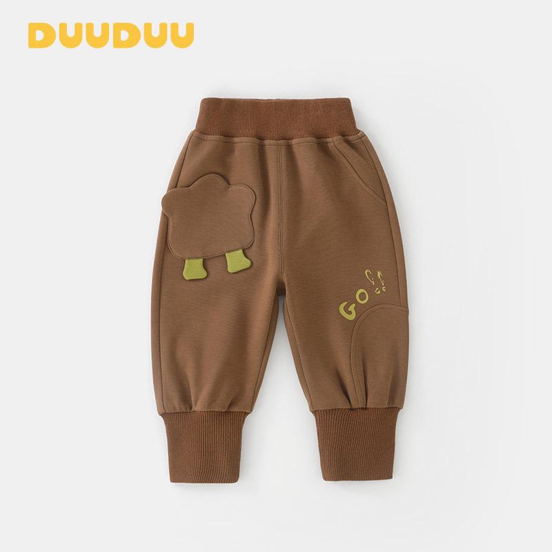 子供用パンツ 幼児 ベビー 長ズボン スポーツパンツ カジュアルパンツ 男女兼用 春秋 綿 80cm 90cm 100cm 110cm 120cm グレー コーヒー