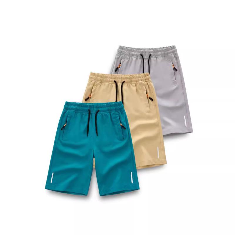 子供服 パンツ 男の子 夏 接触冷感 スポーツ ショートパンツ ハーフパンツ 無地 伸縮性 ポリエステル カプリパンツ 短パン