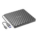 外付け CD DVDドライブ Windows11 対応 USB3.0 ...(3)