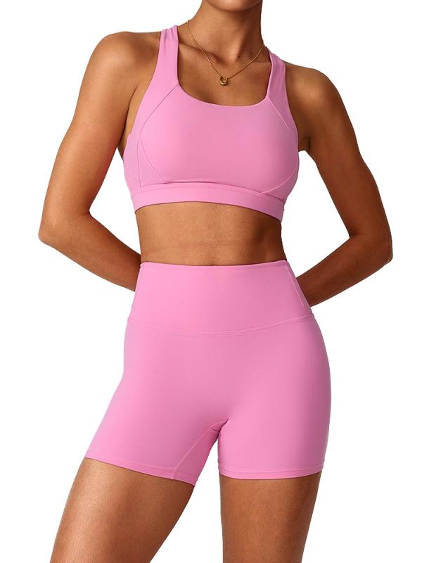 ヨガパンツ レディース スポーツショートパンツ ハイウエスト ヒップアップ ランニング トレーニングウェア スキニー 短パン 春夏 秋冬 速乾 無地 豆グリーン ピンク系 ブルー系