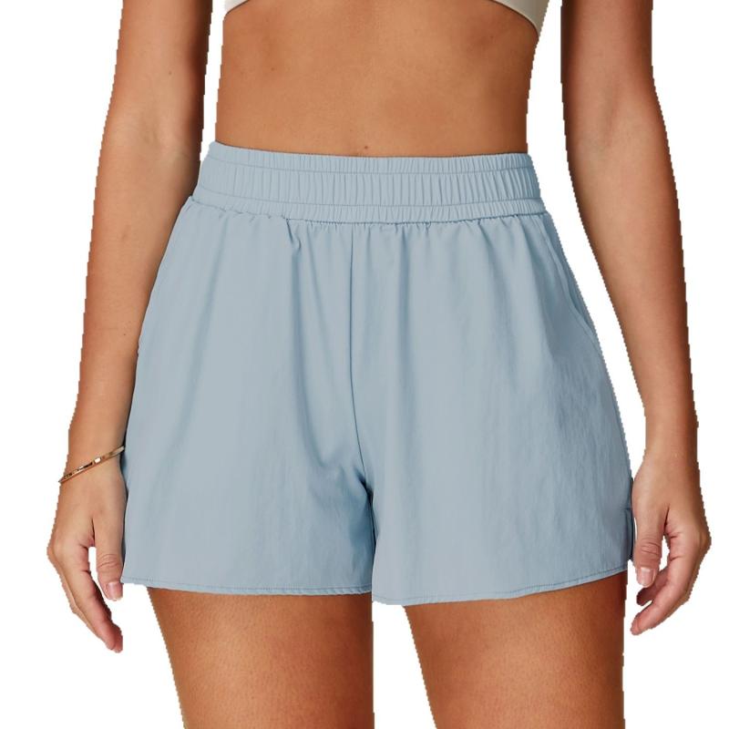 ショートパンツ レディース 接触冷感 UVカット 短パン スポーツ ランニング 運動 部屋着 春夏 ブラック グレー グリーン ブルー ベージュ