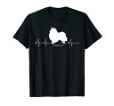 シェルティハートビートドッグデザイン - シェルティギフト Tシャツ