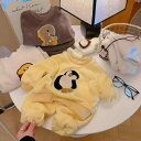 子供用パジャマ 秋冬 厚手 フリース 男の子 女の子 保温 ルームウェア 上下セット 幼児 小学生 部屋着 寝巻き ポリエステル繊維 コットン100% かわいい...