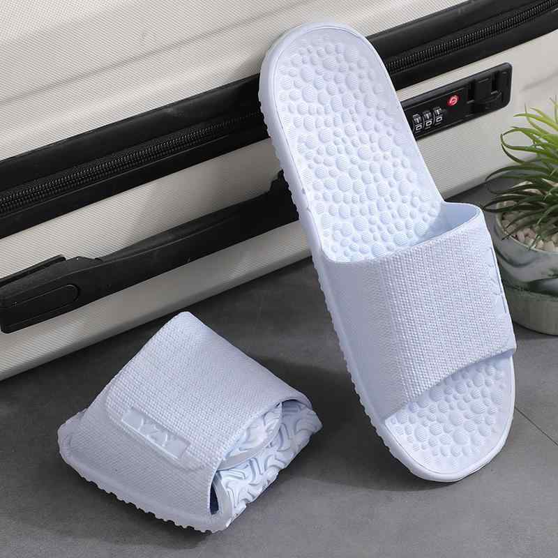 サンダル レディース メンズ 携帯 スリッパ 滑り止め 軽量 EVA 镂空 春夏 旅行 室内履き シャワー スリッパ