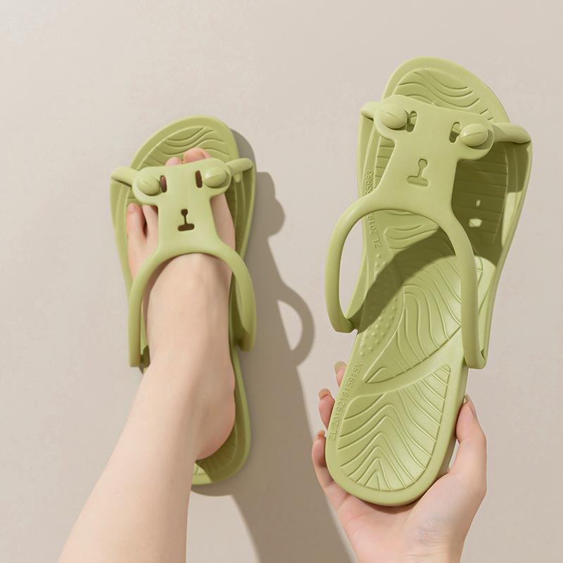 スリッパ レディース メンズ 携帯 スリッパ EVA 室内履き 滑り止め 通気性 ビーチ サンダル 旅行 浴室 ホテル おしゃれ かわいい ピンク ブラック ホワイト カーキ グリーン