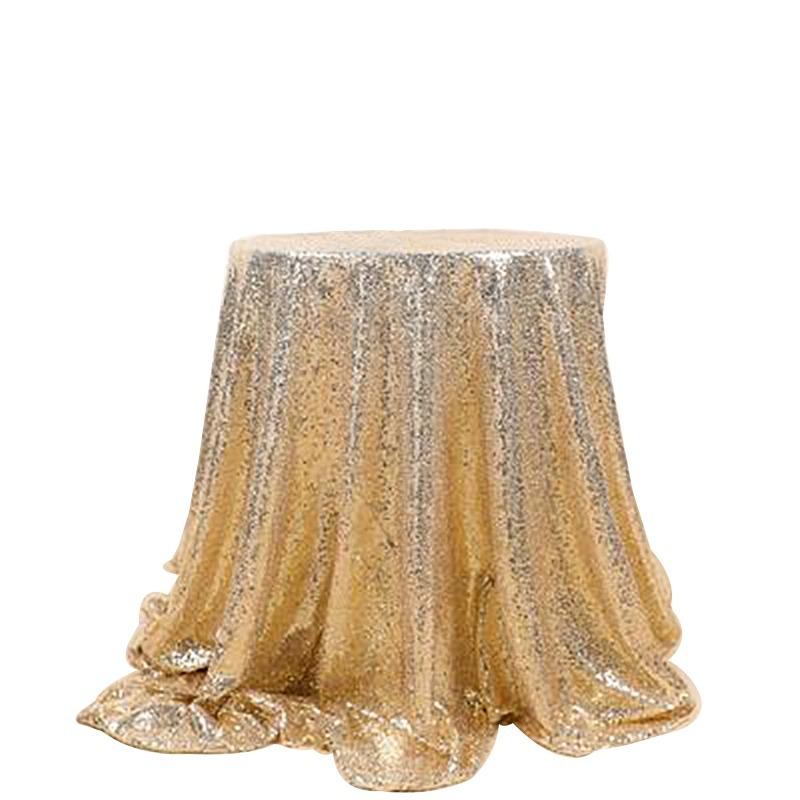 テーブルクロス 北欧風 テーブルクロス ポリエステル 無地 円形 正方形 シャンパンゴールド ローズゴー..