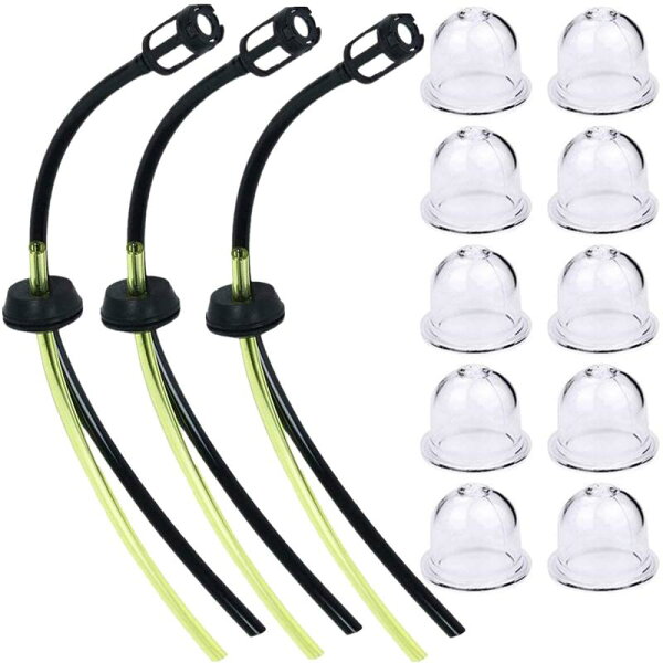 13個セット 草刈払機燃料ホース3個 プライマリーポンプ10個 差し替え グロメット 燃料フィルター付 刈払機 パッツ の商品画像