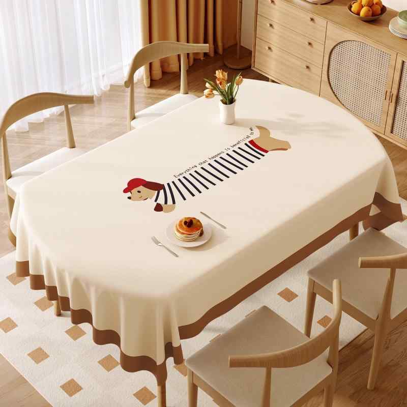 テーブルクロス 防水 防油 長方形 PVC デスクマット ティーテーブルクロス モダン 撥水 拭ける おしゃ..