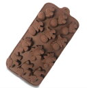 シリコン型 恐竜 4種 トリケラトプス ティラノサウルスなど 12個 チョコレート 焼き菓子 DIYに