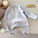 子供用パジャマ 秋冬 男女兼用 キッズ ベビー服 上下セット 厚手 フリース 部屋着 ルームウェア かわいい 90 100 110 120 130 140 15...