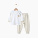 子供用インナー 上下セット ベビー服 パジャマ ルームウェア 綿100% 吸湿性 通気性 男の子 女の子 春秋冬 73 80 90 100 110 120cm