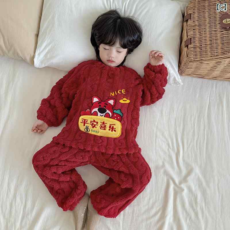 子供用パジャマ 男の子 女の子 フリース 3歳 4歳 5歳 6歳 7歳 8歳 9歳 10歳 11歳 1...