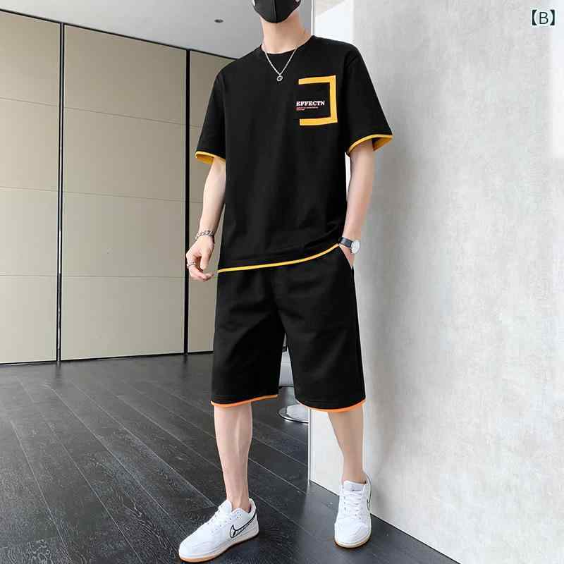 メンズ スポーツウェア セットアップ Tシャツ...の紹介画像3