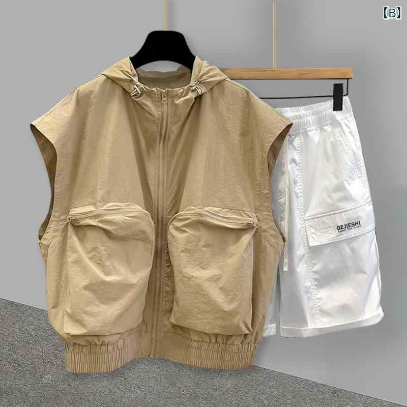 Tシャツ メンズ セットアップ 半袖 ハーフパ...の紹介画像2