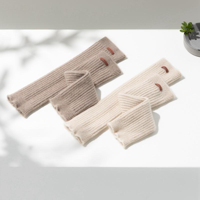 靴下 レディース レッグウォーマー 山羊绒 カシミヤ混 中筒 無地 厚手 高伸縮性 秋冬 防寒 冷え対策 足首ウォーマー 婦人 スパッツ