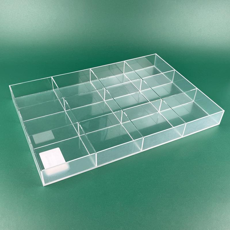 収納ケース レディース アクリル製 透明 コスメボックス アクセサリーケース パーツケース 小物入れ ふ..