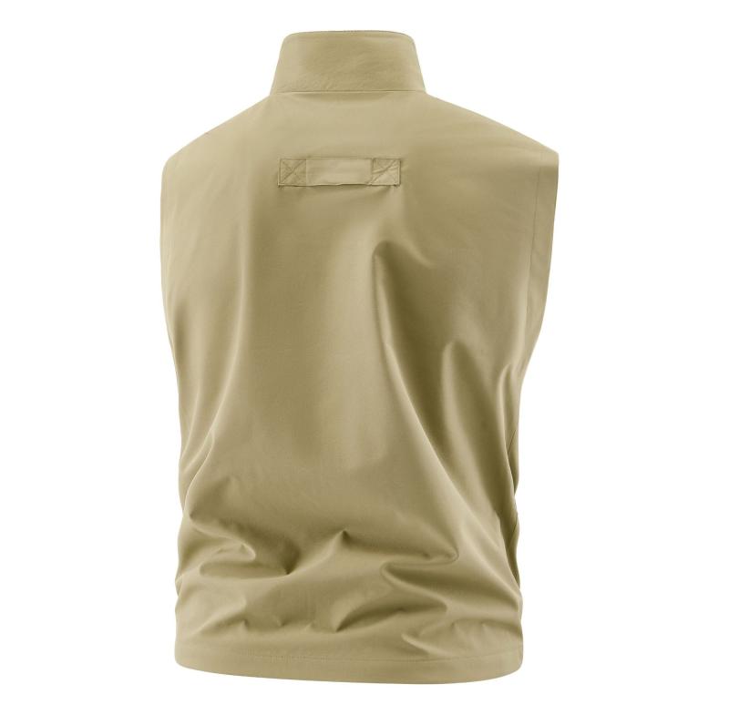 ベスト 男性用 ワーク ユーティリティ 釣り カメラマン アウトドア ポケット カーキ ブラック グレー ネイビー 春夏秋冬