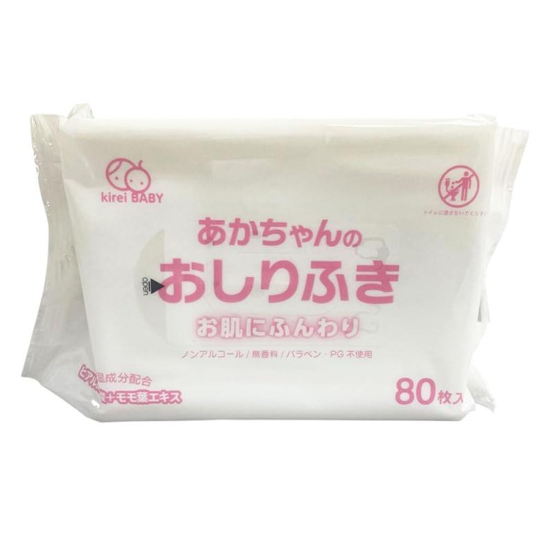 赤ちゃんのおしりふき 水分たっぷり 99%純水 80枚×12パック (960枚)