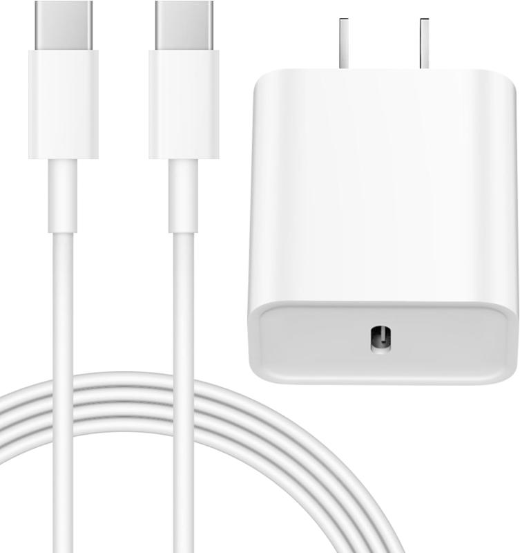 iPhone16 充電器 20W PD 急速充電 [PSE認証済み] iPad Pro USB C-C 充電ケーブル 2M付き iPhone Type C USB-C コンセント スマホ 電源アダプター タイプC アイフォン iPhone16 15/Pr